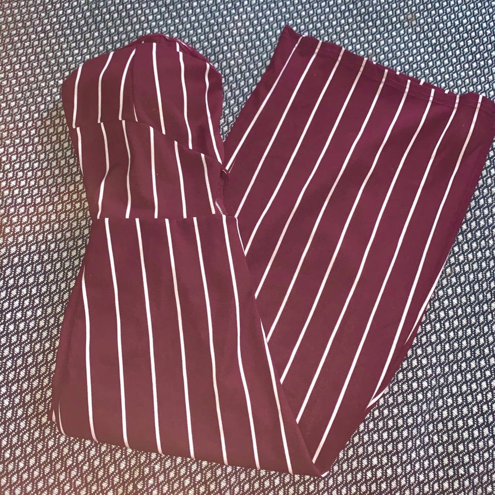 Maroon Stripe Jumper